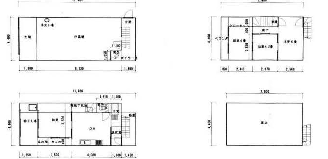 深江橋駅 徒歩7分 構造:木造土地面積:66.82平米 ( 20.21坪 ) 建物面積:132.71平米 ( 40.14坪 )